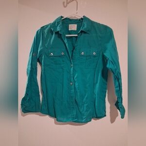 Calvin Klein Teal Cotton Apparel